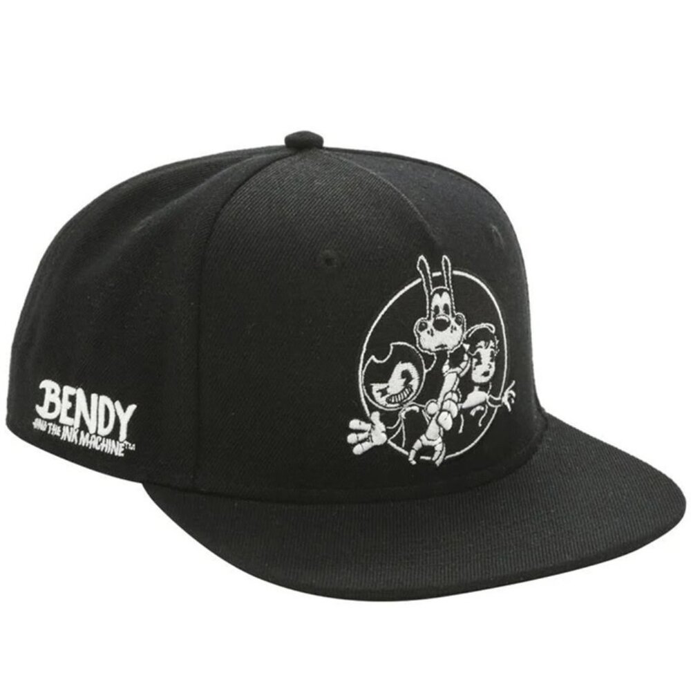 3/$88❤️new official PhatMojo Bendy And The Ink Machine Group Snapback Hat Cap